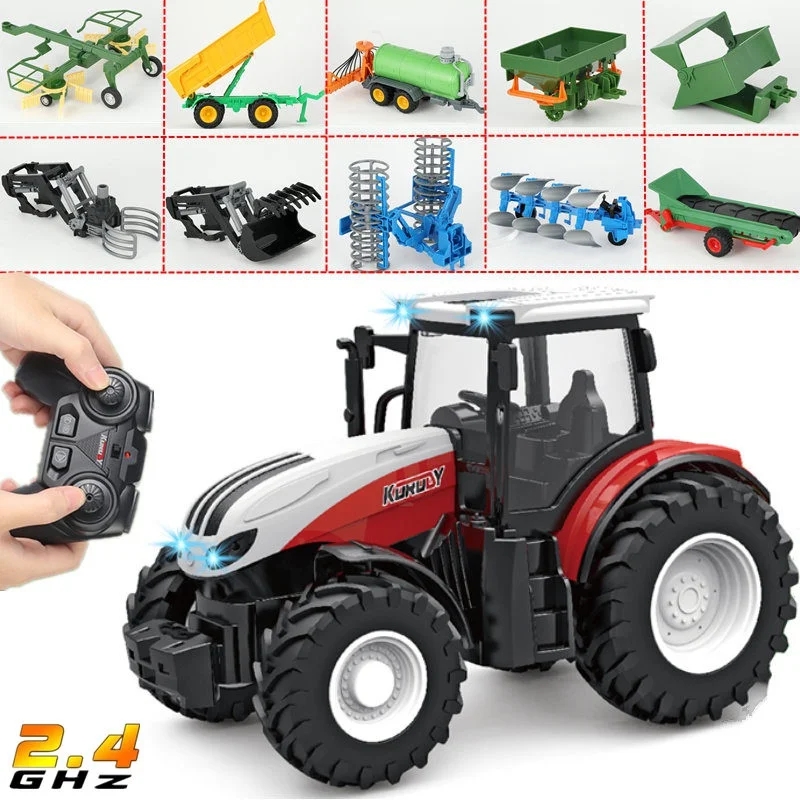 Kids Outdoor Vehicles - 1/24 2,4G RC granjero coche juguetes