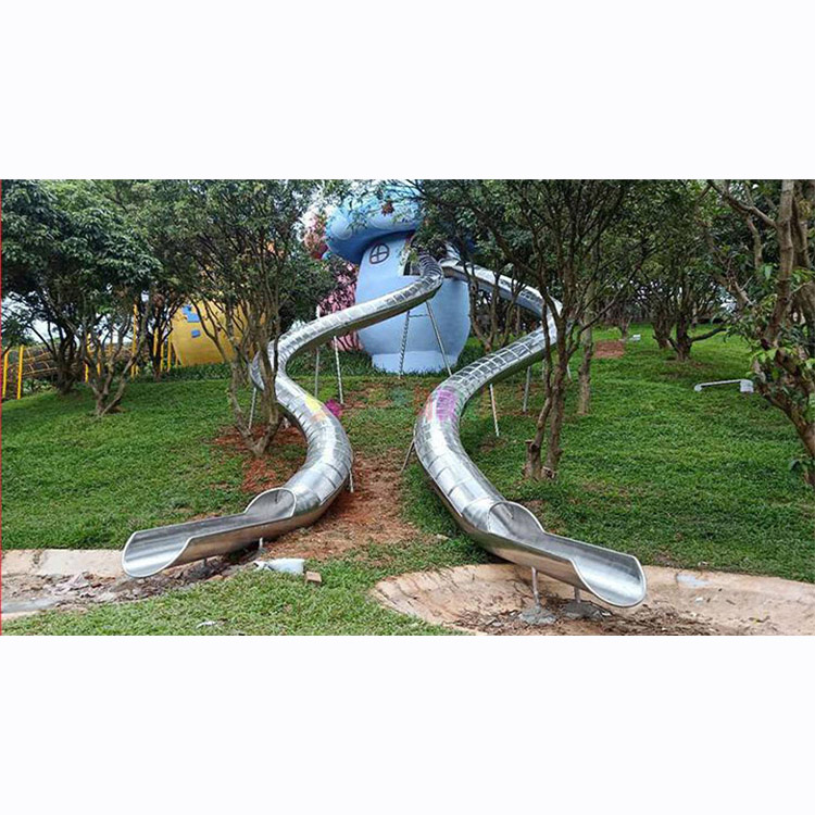 Kids Outdoor Garden Toys - Tobogán de Agua Grande de Acero