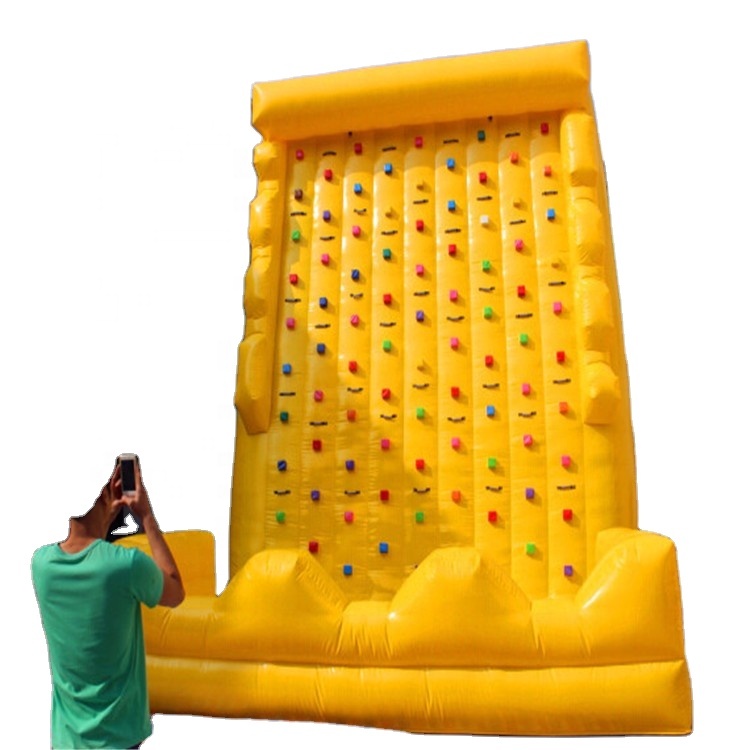 Kids Outdoor Climbing Wall - Muro de Escalada Inflable, Brincolín de