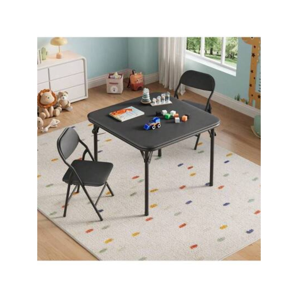 Kids Outdoor Dining Set - Juego de Mesa y Sillas Plegables