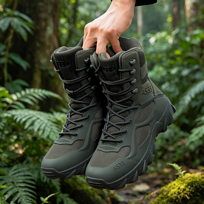 Kids Outdoor Boots - Botas tácticas para hombre, botas informales
