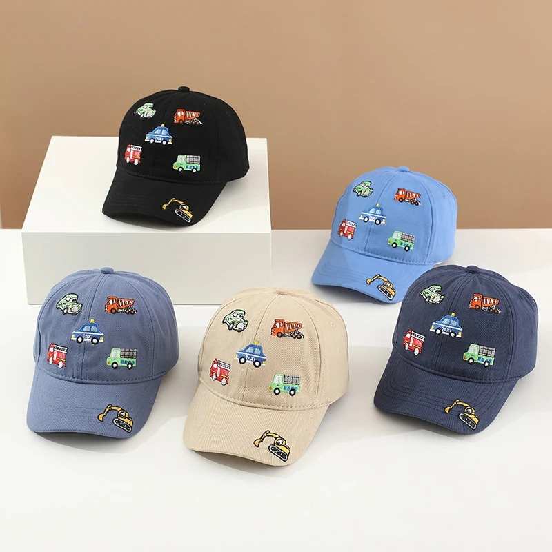 Kids Outdoor Vehicles - Gorras Deportivas para Niños, Gorras de