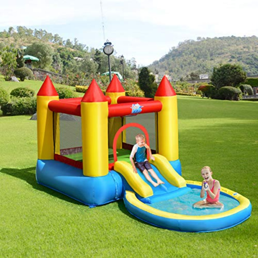 Kids Outdoor Water Slide - Casa inflable para niños de 3