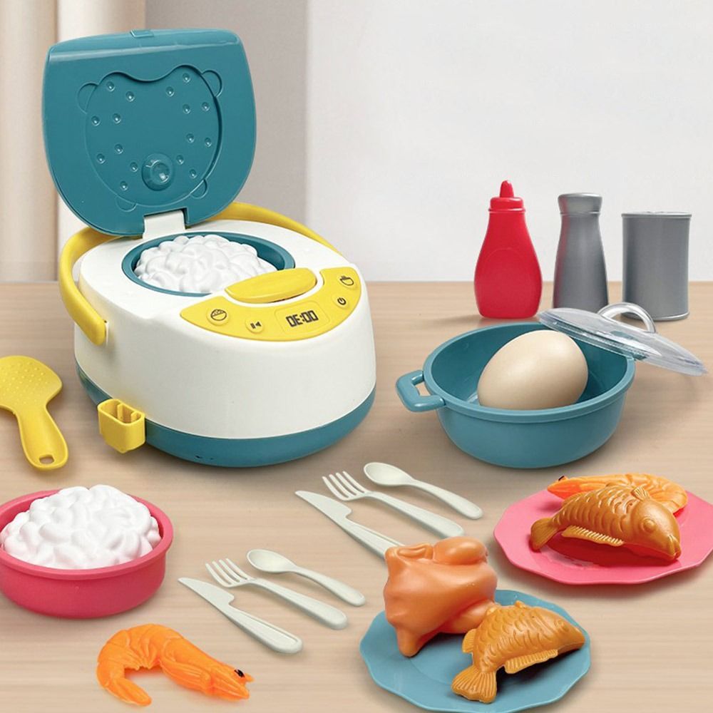 Kids Outdoor Mud Kitchen Accessories - Juego de cocina Multicolor para niños,