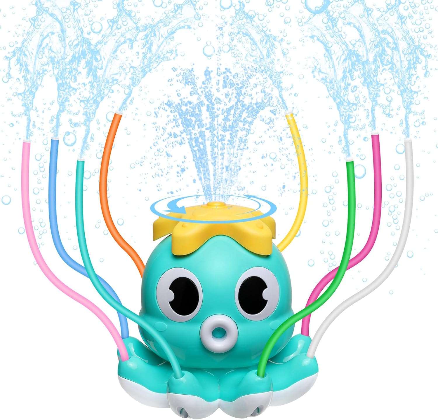 Kids Outdoor Yard Toys - Aspersor de pulpo, rociador de agua,