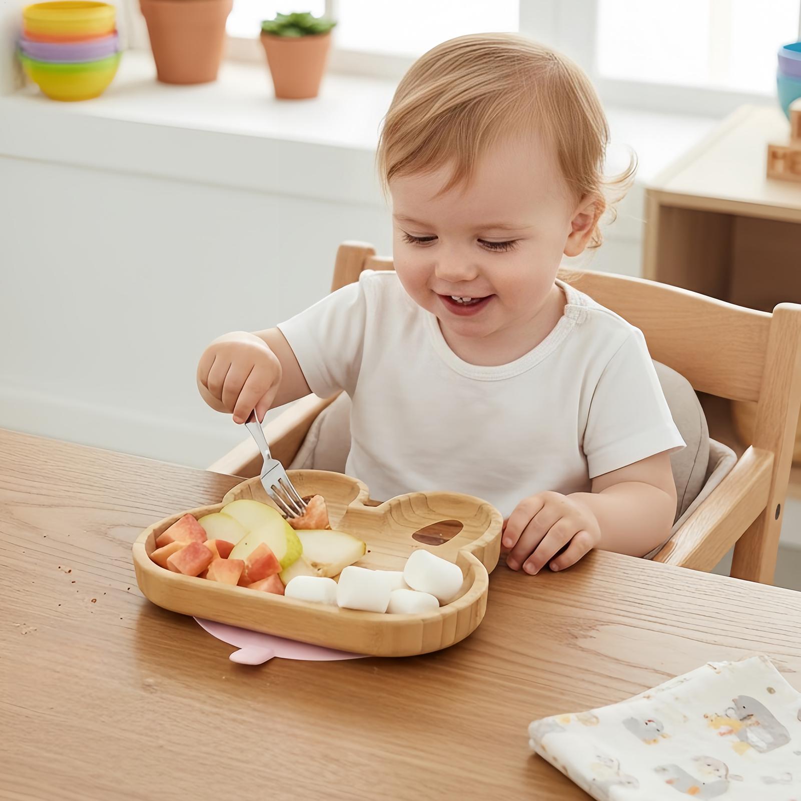 Kids Outdoor Dining Set - Juego de vajilla para niños, plato