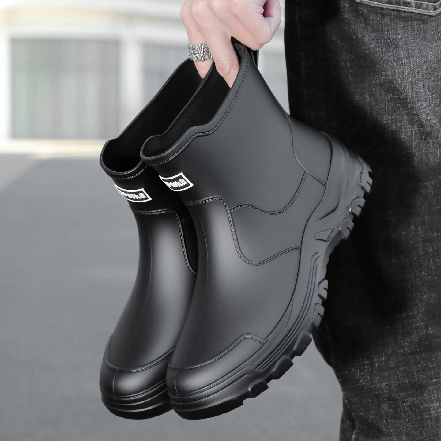 Kids Outdoor Boots - Botas de lluvia a media pantorrilla