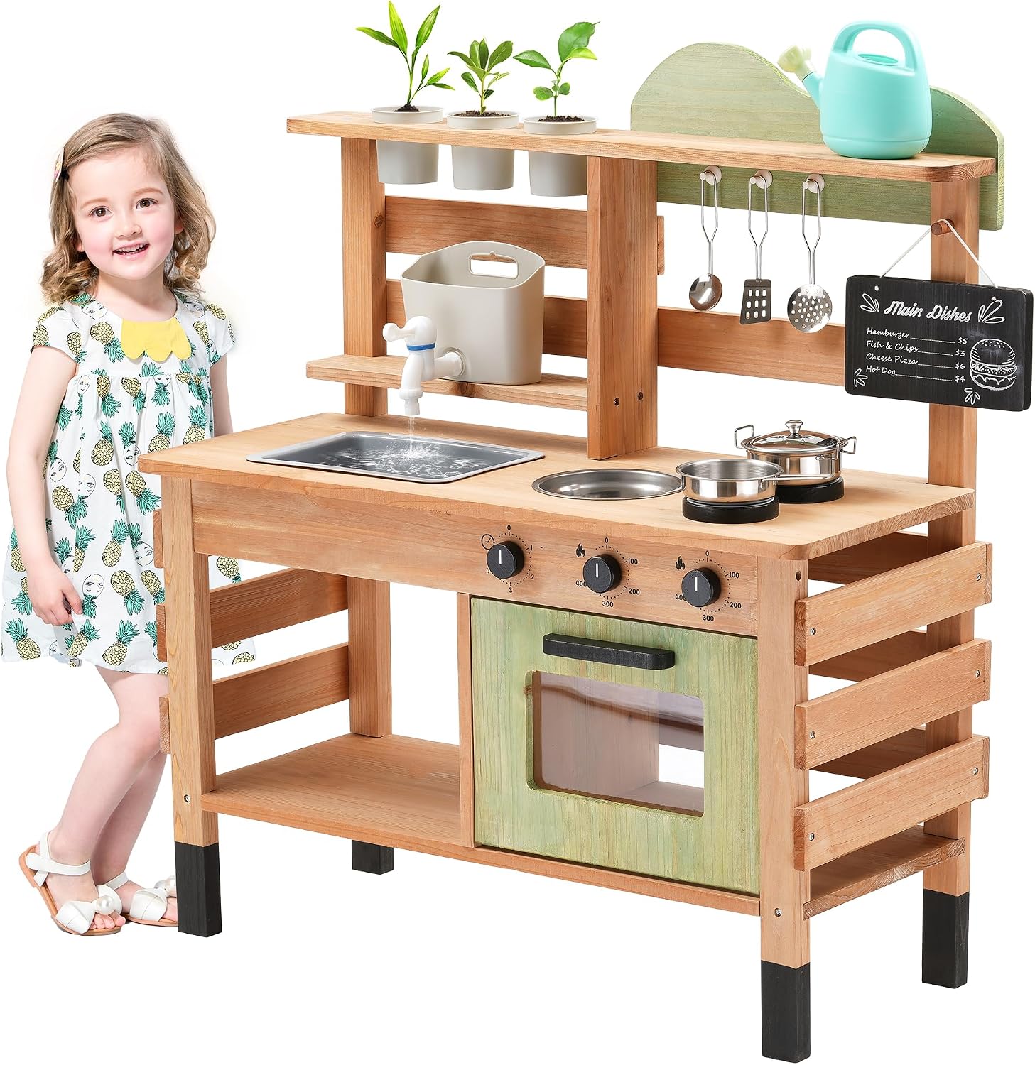 Kids Outdoor Sink - Cocina de Juguete para Niños OLLIKIVI,