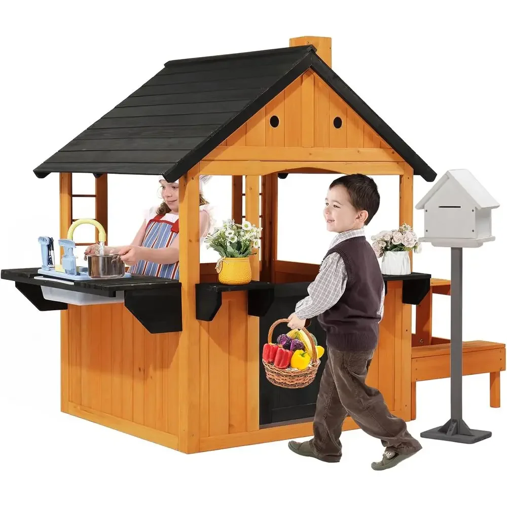 Kids Outdoor Sink - Casa de juegos infantil MOR para