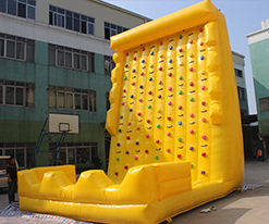 Juego deportivo inflable al ai - Kids Outdoor Climbing Wall reseña y precio
