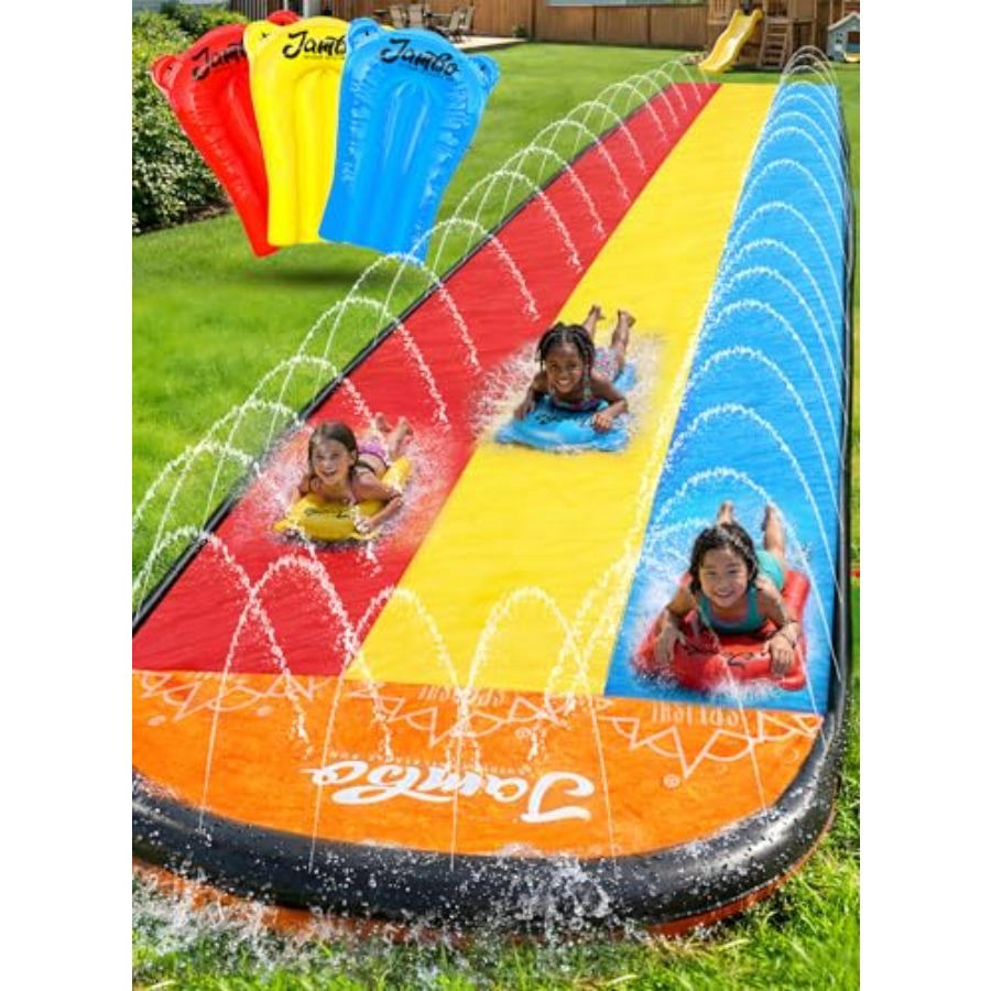 Diversión acuática al aire lib - Kids Outdoor Water Slide reseña y precio