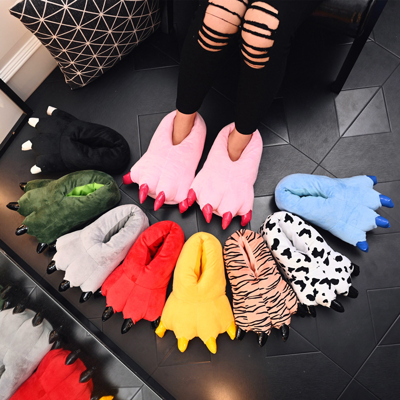 Zapatillas con garras de anima - Kids Indoor Outdoor Slippers reseña y precio