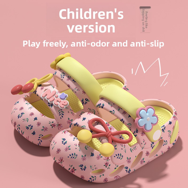 Pantuflas Infantiles con Lazo  - Kids Indoor Outdoor Slippers reseña y precio