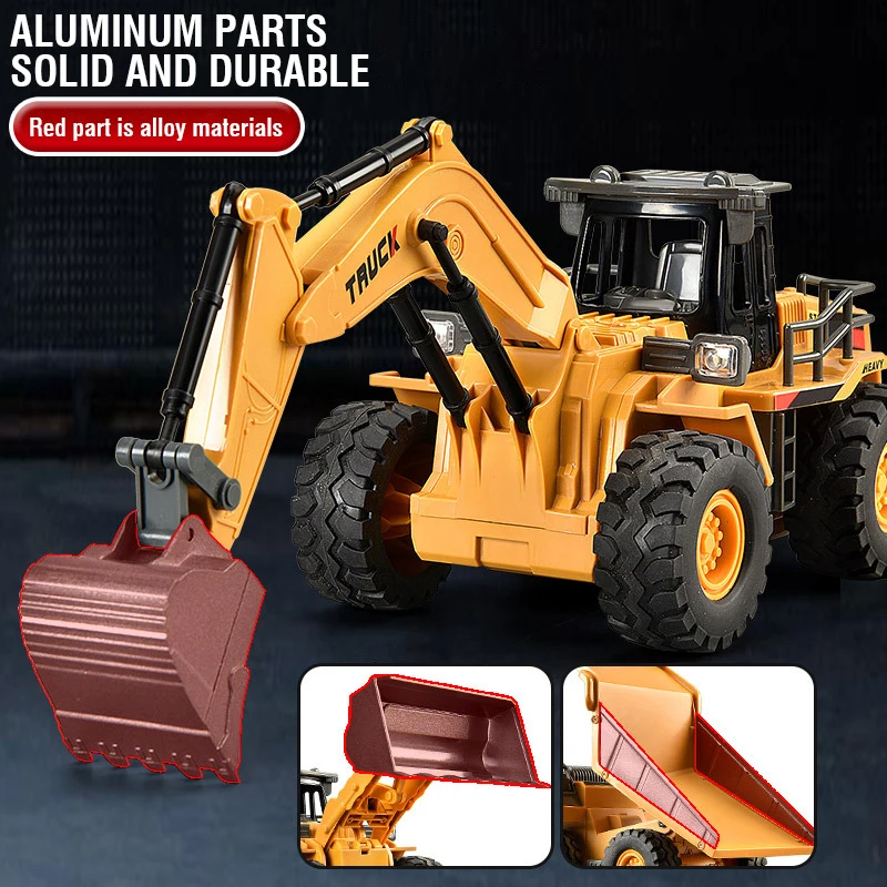 Excavadora teledirigida de ale - Kids Outdoor Vehicles reseña y precio