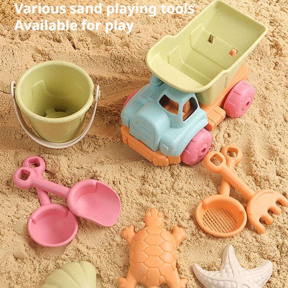 Juego de 7 juguetes de playa p - Kids Outdoor Storage reseña y precio