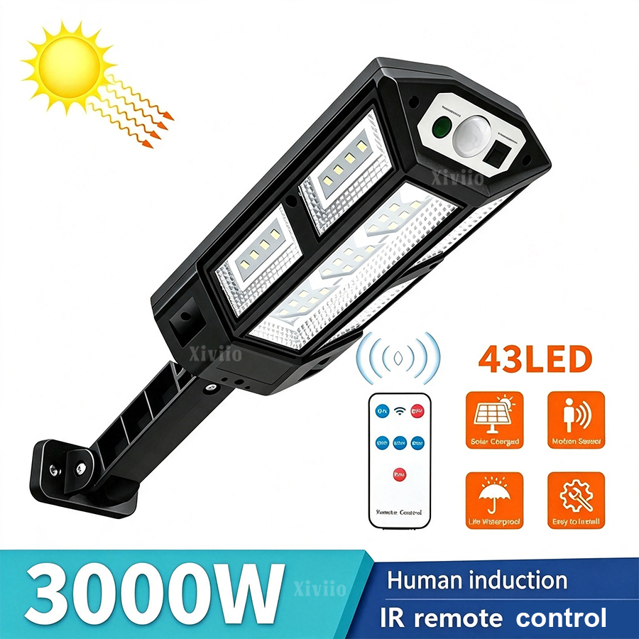 Luces de calle solares de 3000 - Balance Beam Outdoor reseña y precio