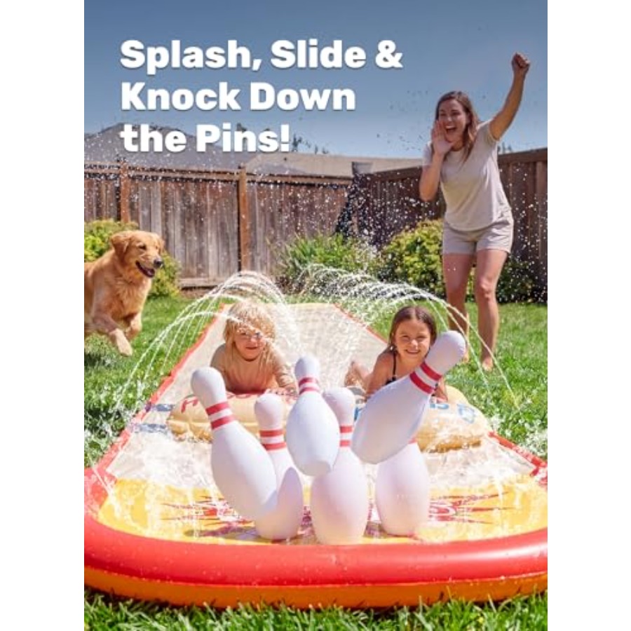Diversión al aire libre para n - Kids Outdoor Water Slide reseña y precio