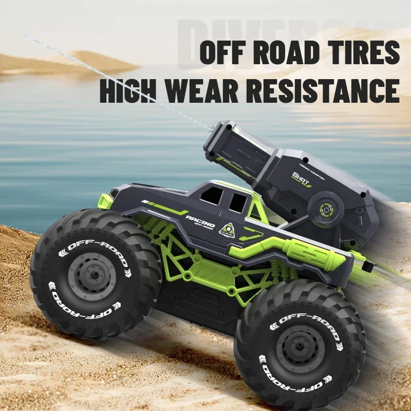 Coche anfibio Rc con 2 modos d - Kids Outdoor Vehicles reseña y precio