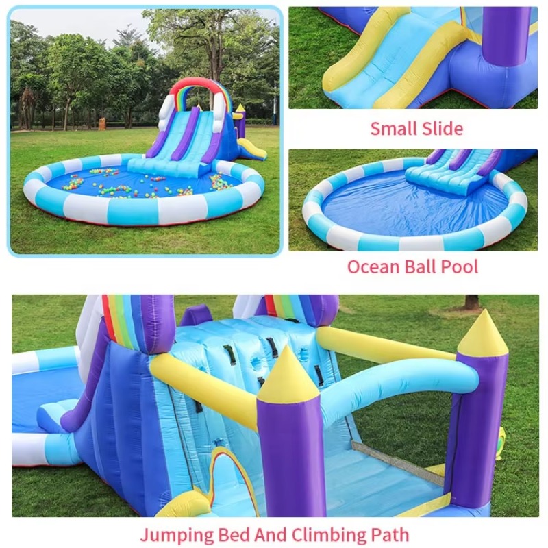 Tobogán Acuático Inflable Giga - Kids Outdoor Water Slide reseña y precio