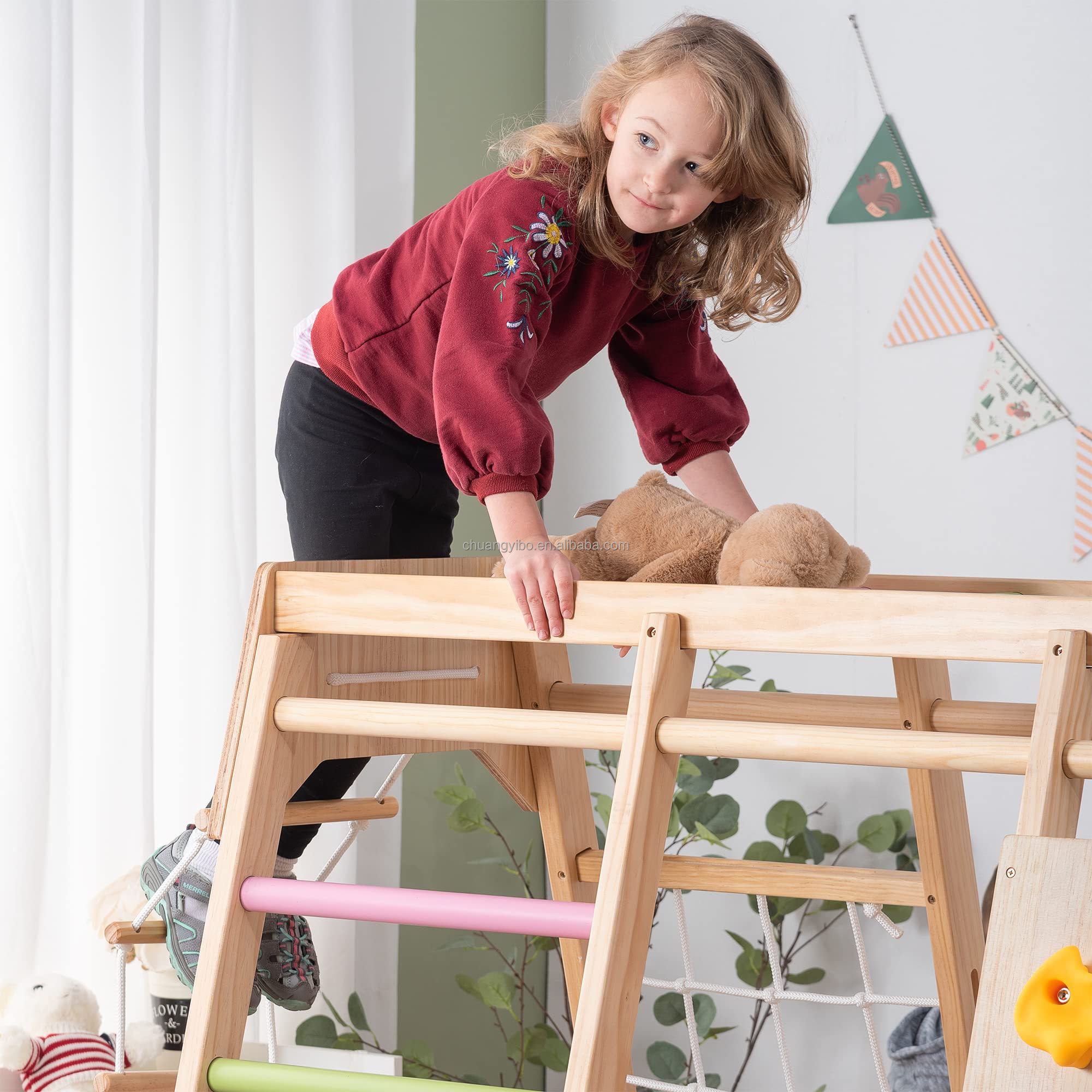 Productos para Parques de Dive - Kids Outdoor Climbing Wall reseña y precio