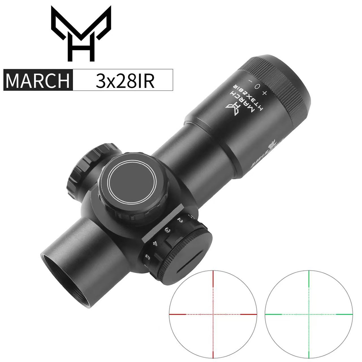 Mira Telescópica Táctica HT 3X - Balance Beam Outdoor reseña y precio