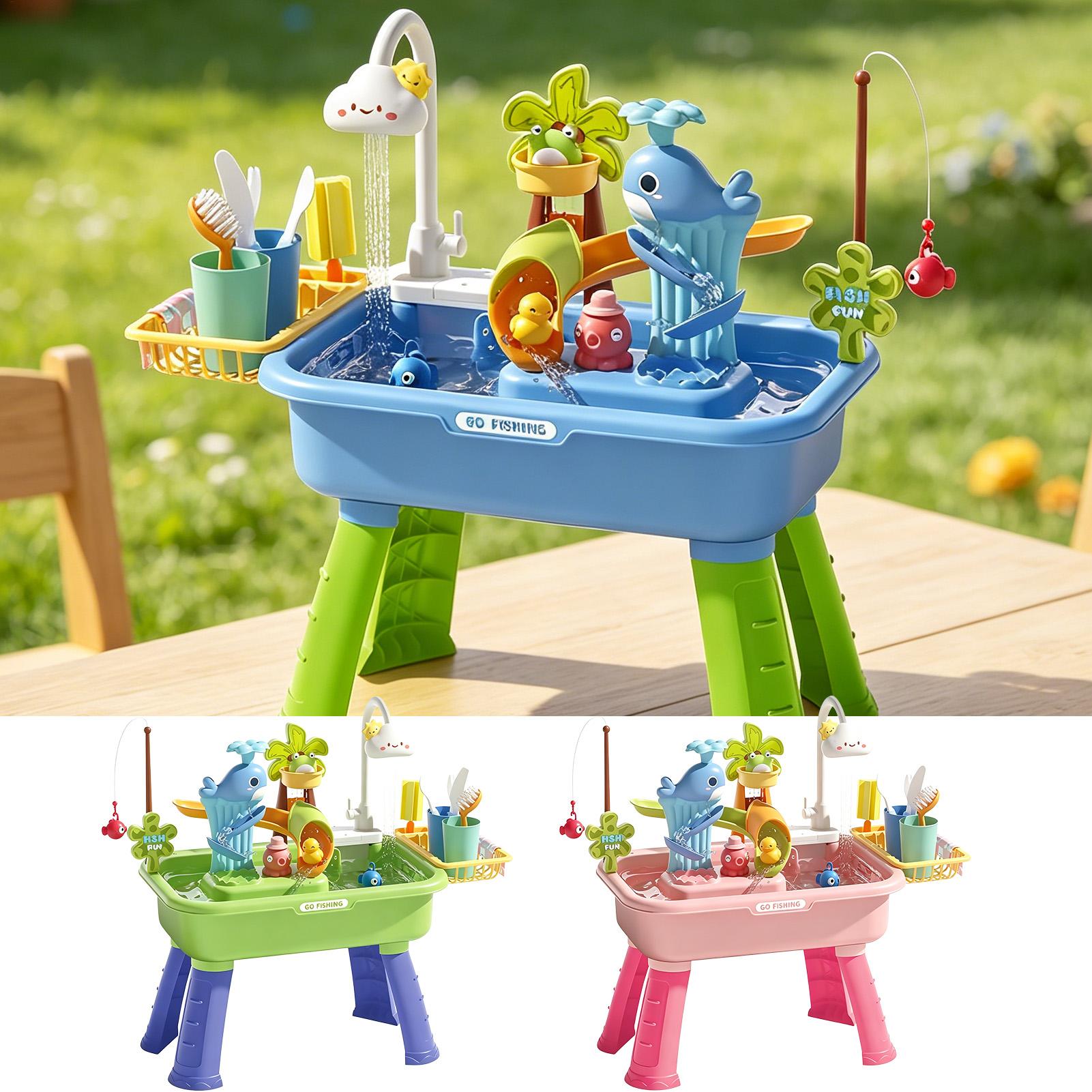 Mesa de Agua para Niños con Bo - Kids Outdoor Sink reseña y precio
