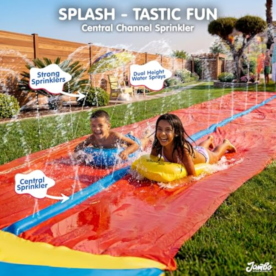 Tobogán acuático inflable para - Kids Outdoor Water Slide reseña y precio