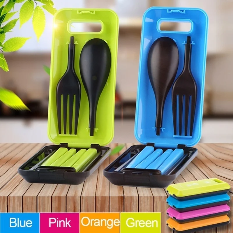 Juego de vajilla de viaje pleg - Kids Outdoor Dining Set reseña y precio