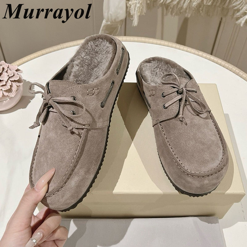 Mules Planas de Suela Gruesa p - Kids Outdoor Shoes reseña y precio