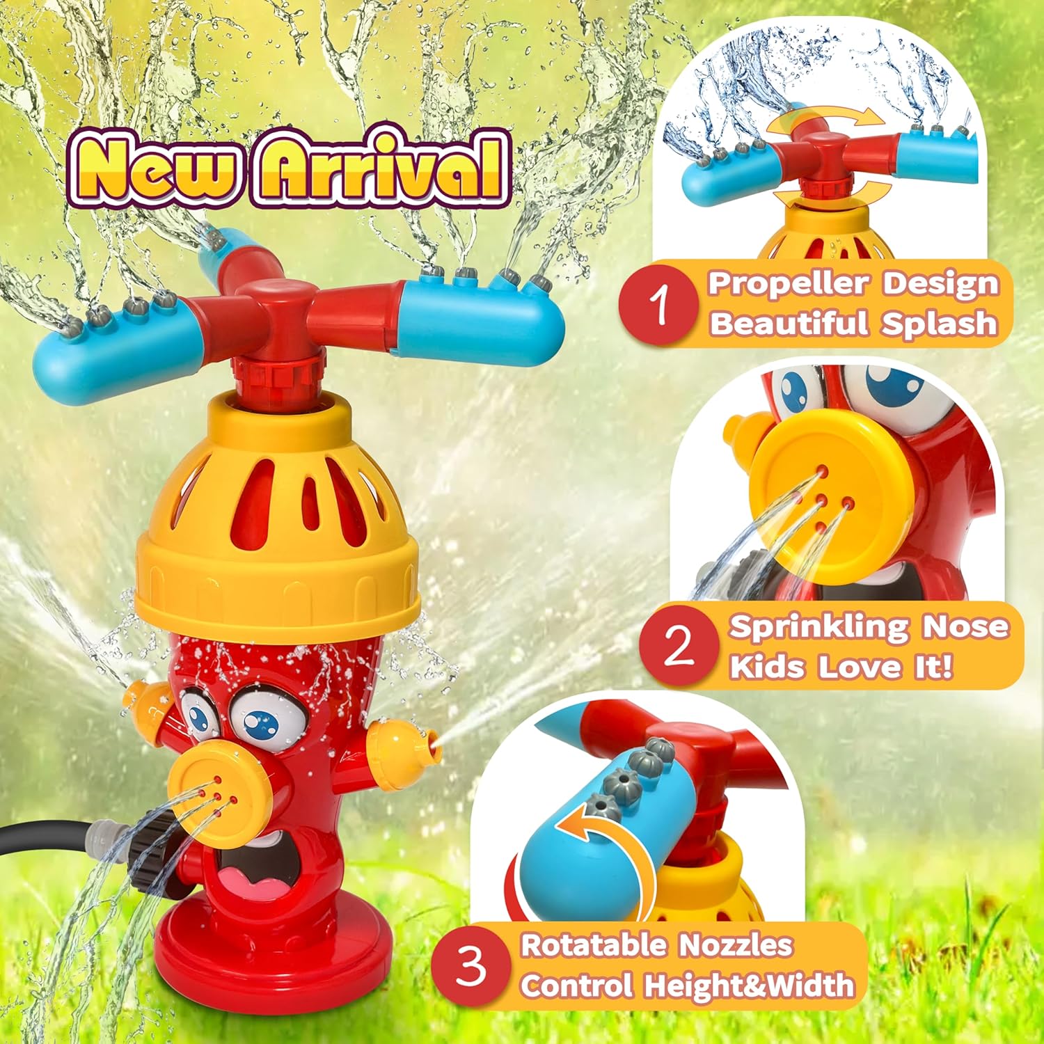 Juguete de Agua con Rociador,  - Kids Outdoor Yard Toys reseña y precio