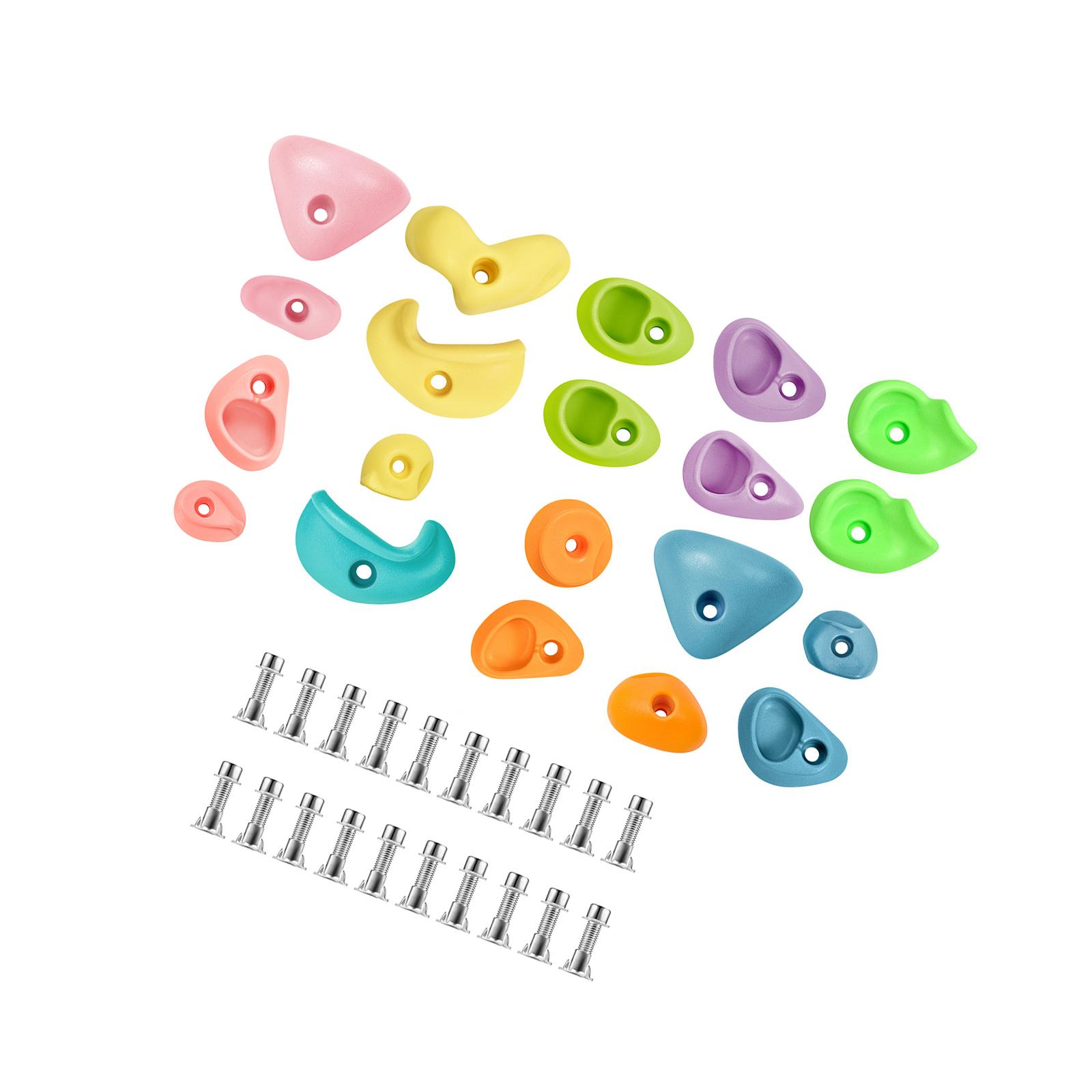 El escalada en roca sostiene l - Kids Outdoor Climbing Wall reseña y precio