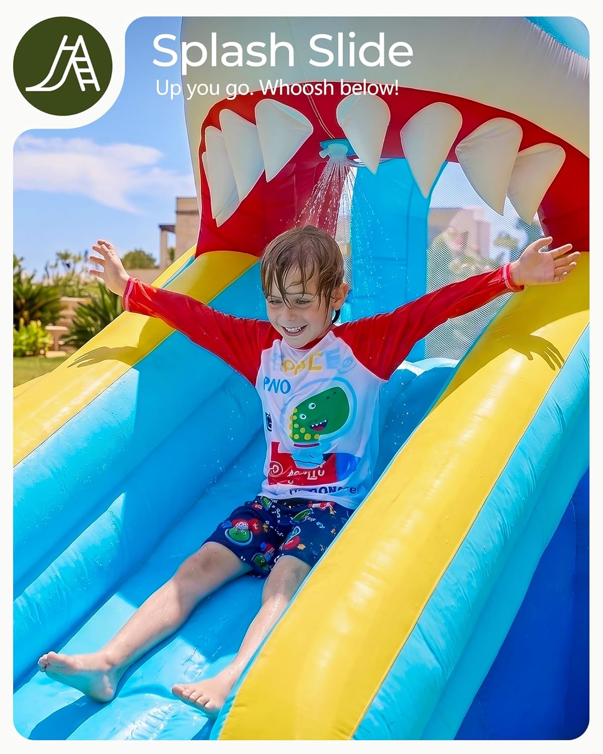 Tobogán Acuático Inflable para - Kids Outdoor Water Slide reseña y precio