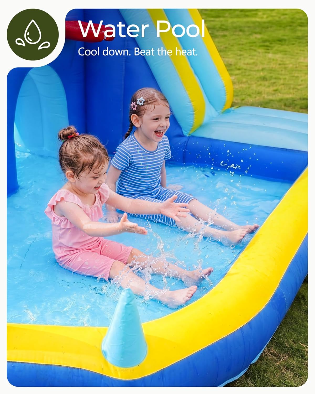 Tobogán Acuático Inflable para - Kids Outdoor Water Slide reseña y precio