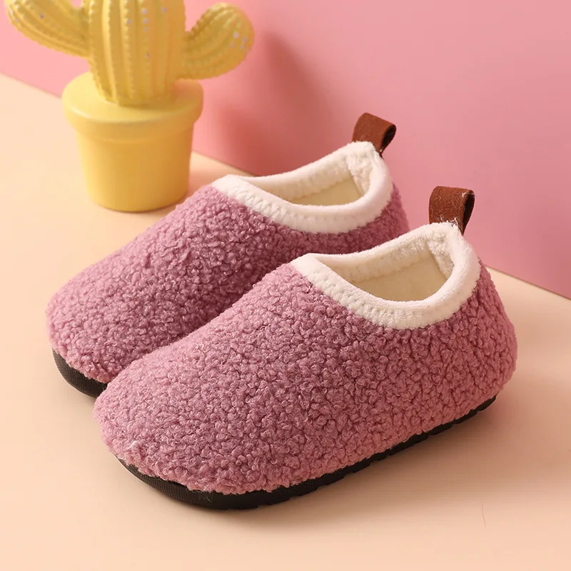 Zapatillas de algodón para niñ - Kids Indoor Outdoor Slippers reseña y precio