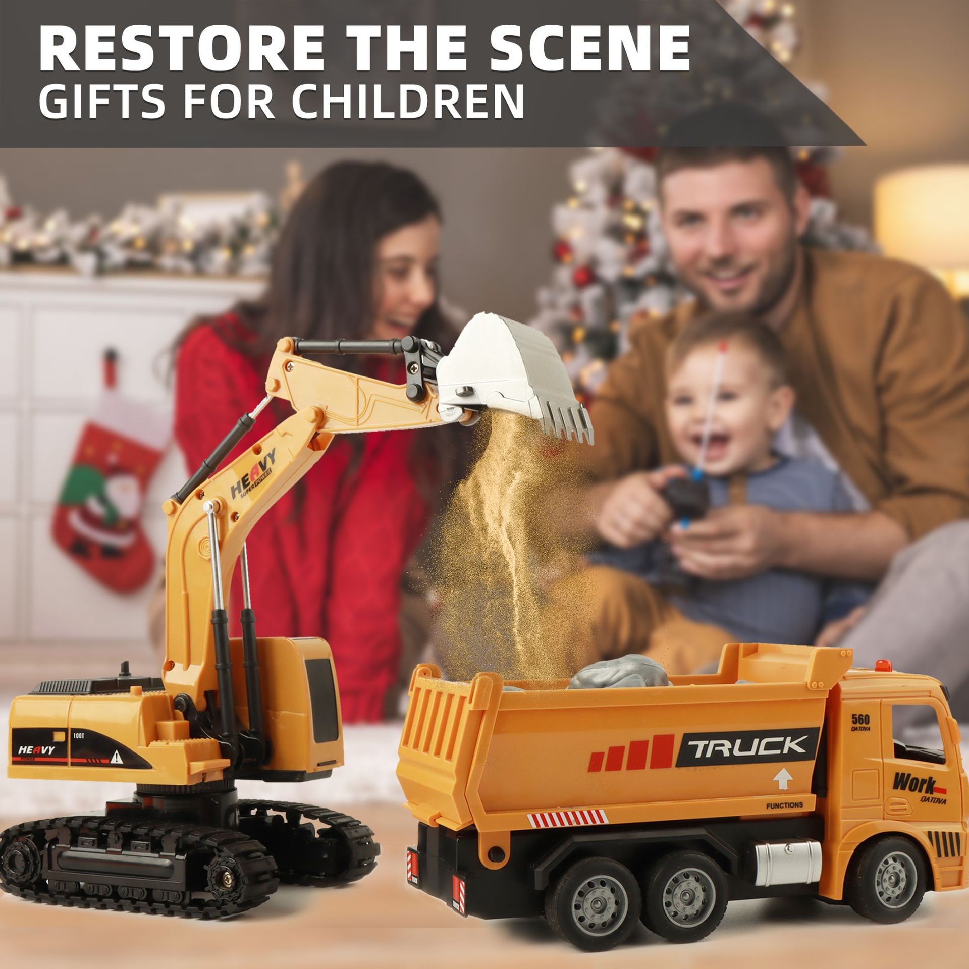 Excavadora de Juguete a Contro - Kids Outdoor Vehicles reseña y precio