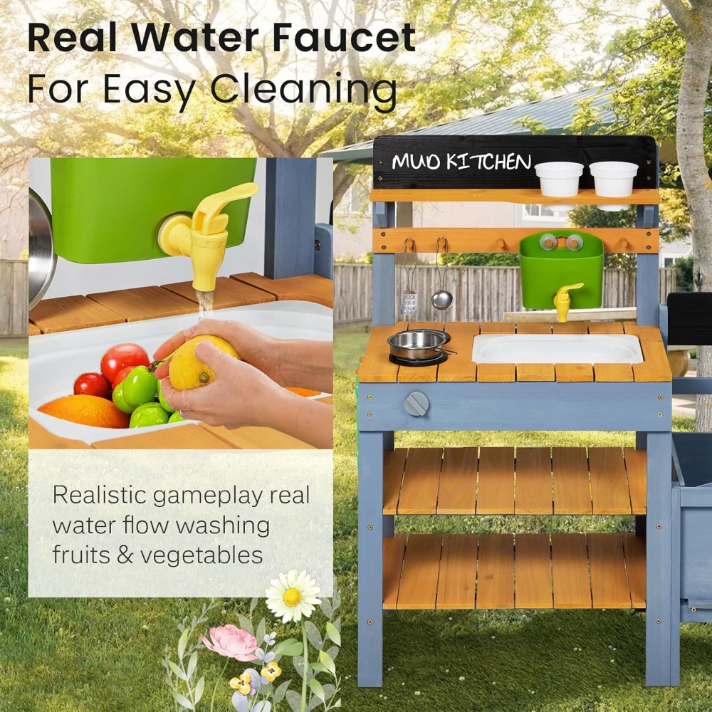 Envío desde EE. UU. Cocina de  - Kids Outdoor Sink reseña y precio