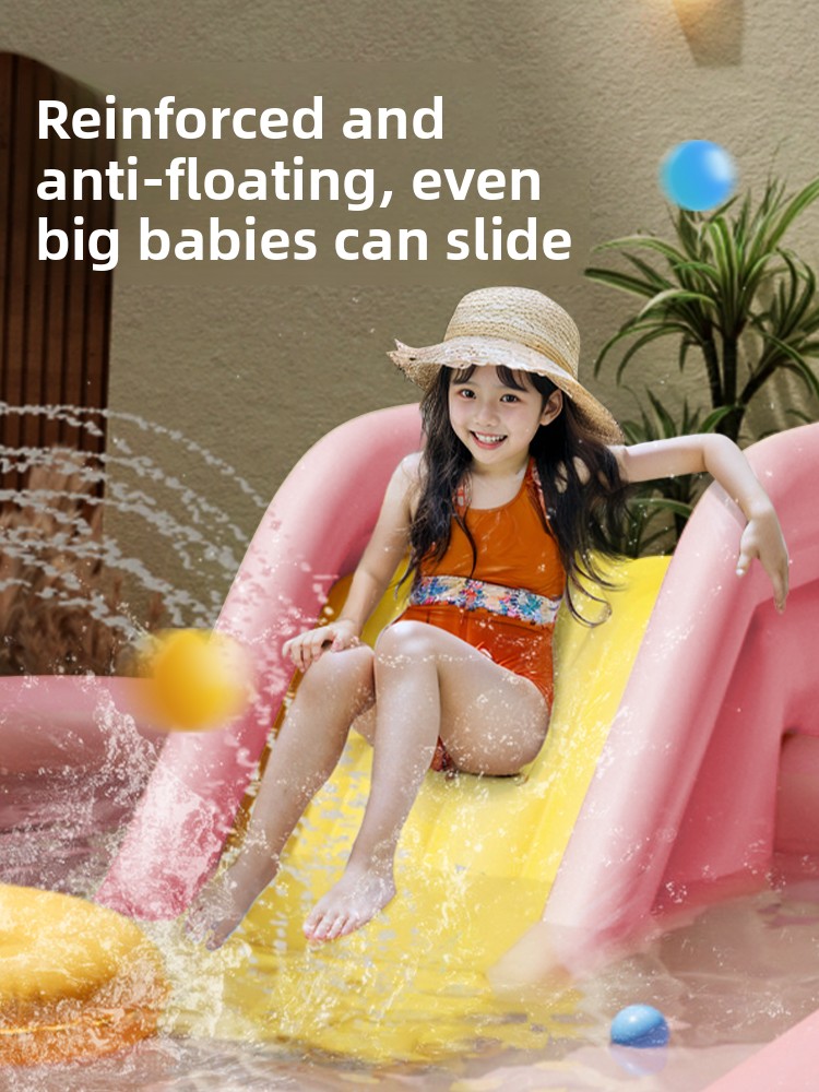 Piscina inflable con tobogán y - Kids Outdoor Water Slide reseña y precio