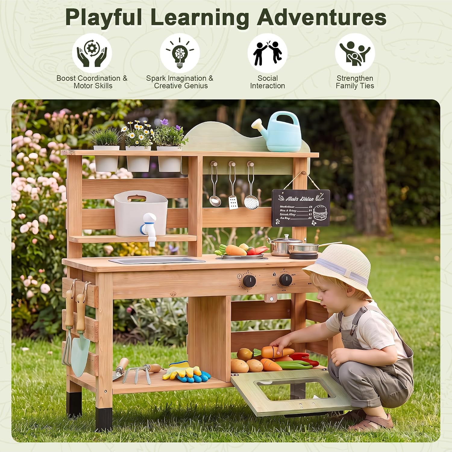 Cocina de Juguete para Niños O - Kids Outdoor Sink reseña y precio
