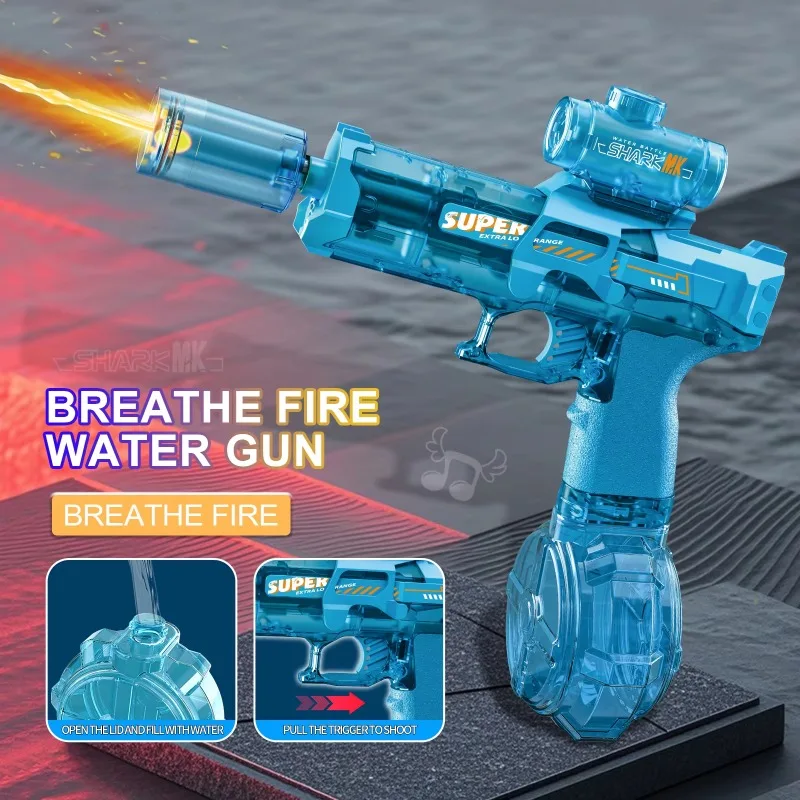 Pistola de Agua Eléctrica con  - Kids Outdoor Storage reseña y precio