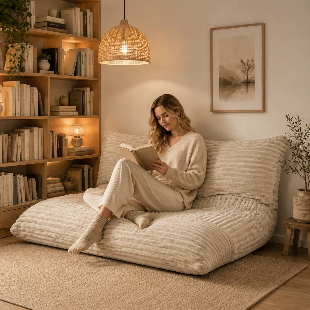 Sillón Puff Gigante 2 en 1 par - Kids Outdoor Bean Bag Chair reseña y precio