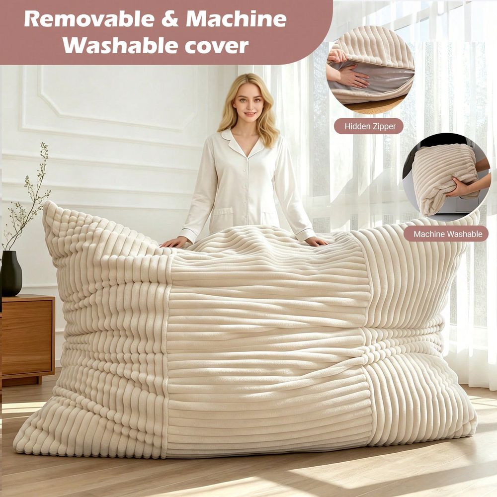 Sillón Puff Gigante 2 en 1 par - Kids Outdoor Bean Bag Chair reseña y precio