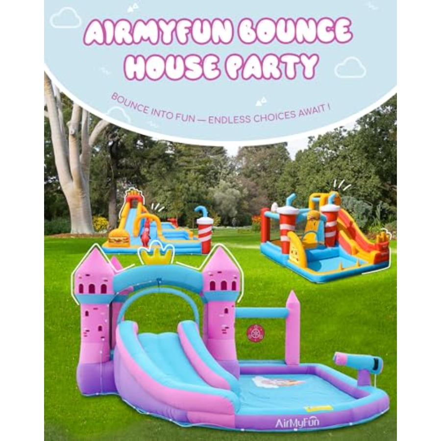 Tobogán acuático inflable para - Kids Outdoor Water Slide reseña y precio