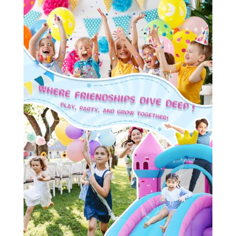 Tobogán acuático inflable para - Kids Outdoor Water Slide reseña y precio