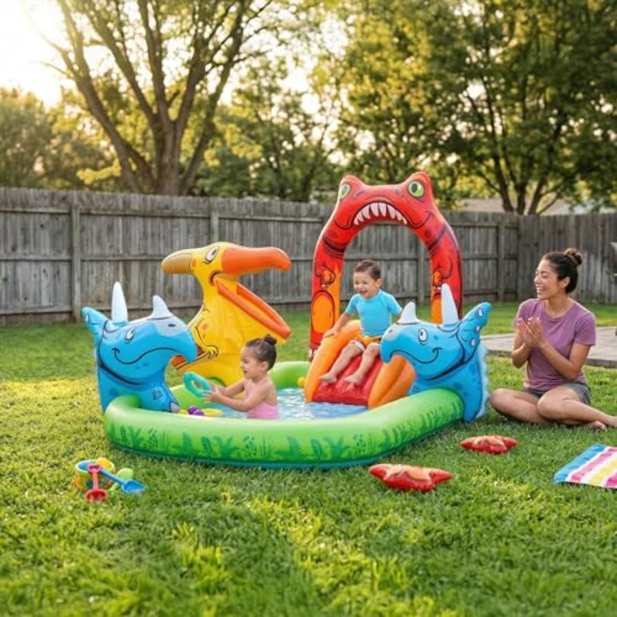 Centro de juegos acuáticos al  - Kids Outdoor Water Slide reseña y precio